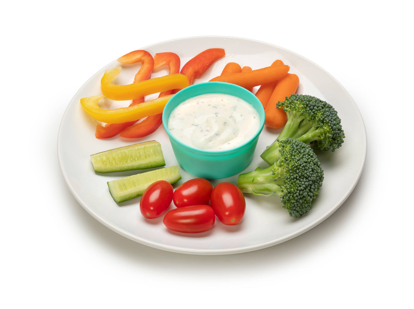 Rainbow Silicone Food Cups
