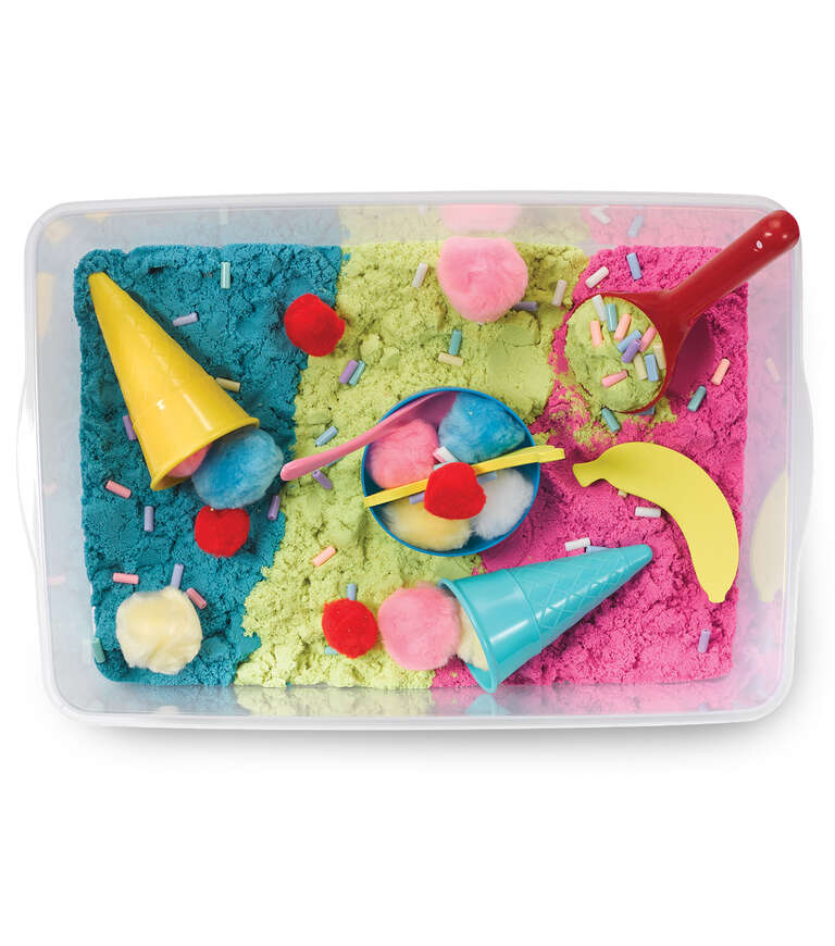 Sensory Bin Ice Cream Shop