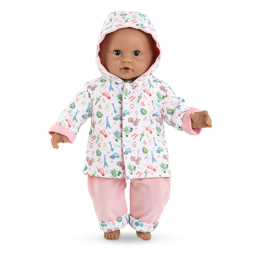 Outfit 12" - Week-end in Paris - Reversible Rain Coat