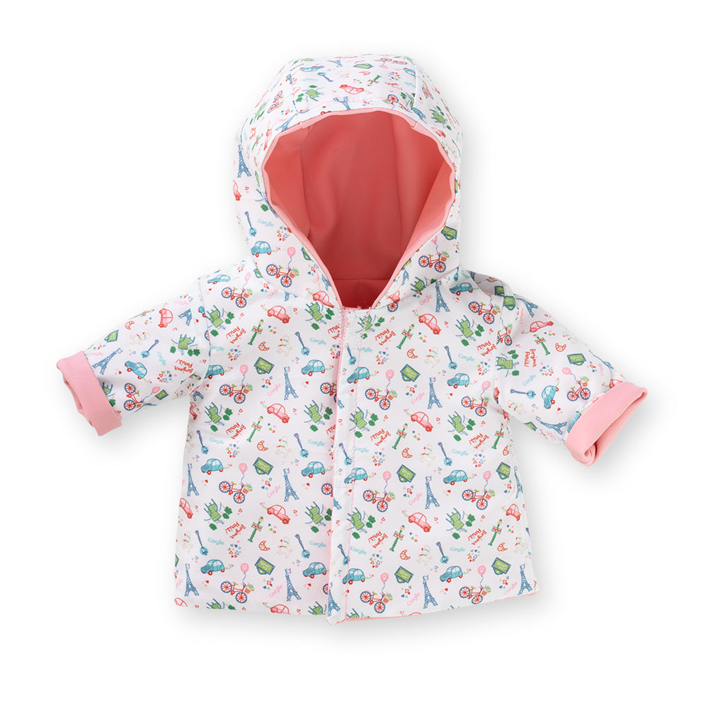 Outfit 12" - Week-end in Paris - Reversible Rain Coat