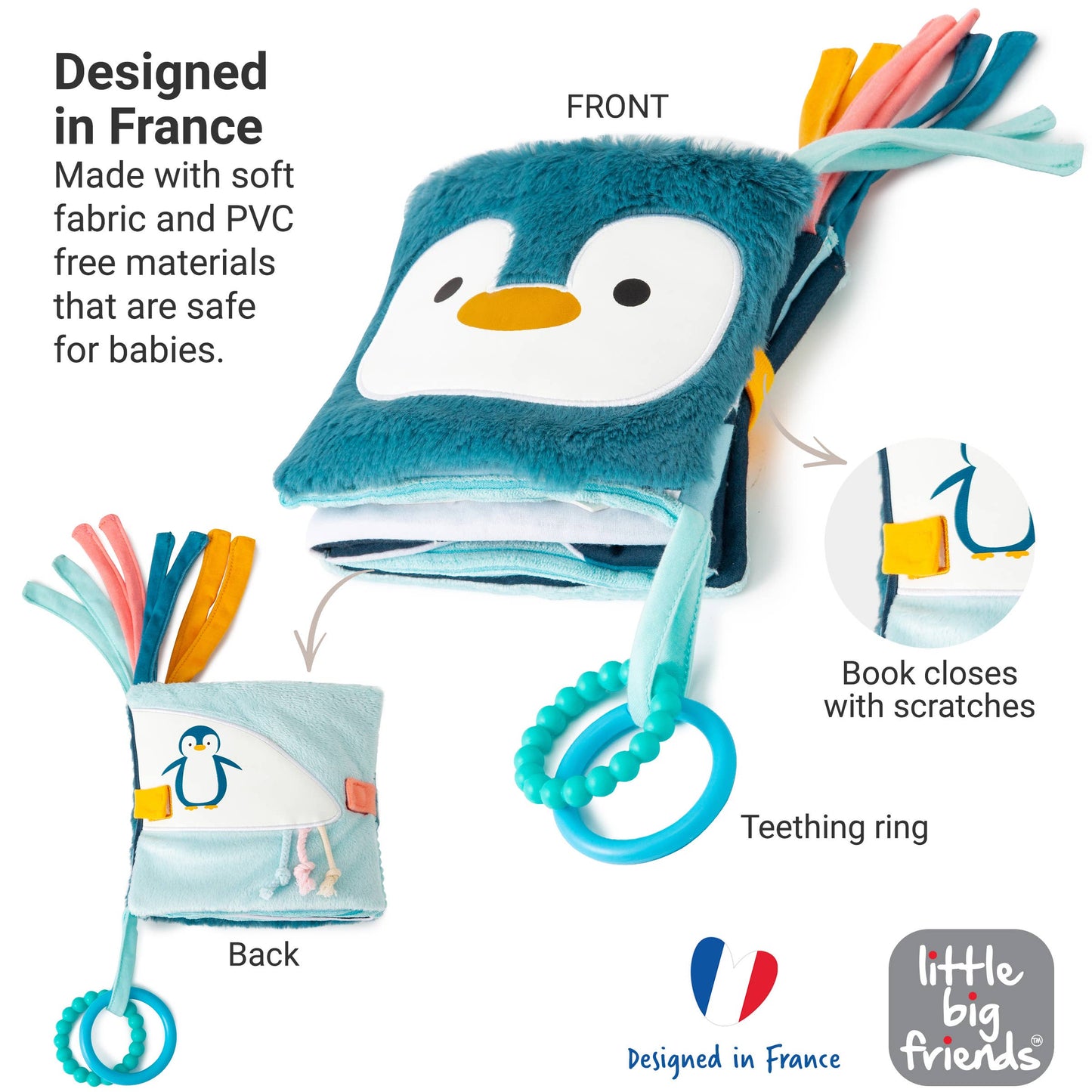 Soft Activity Book 2-in-1 - Ocean