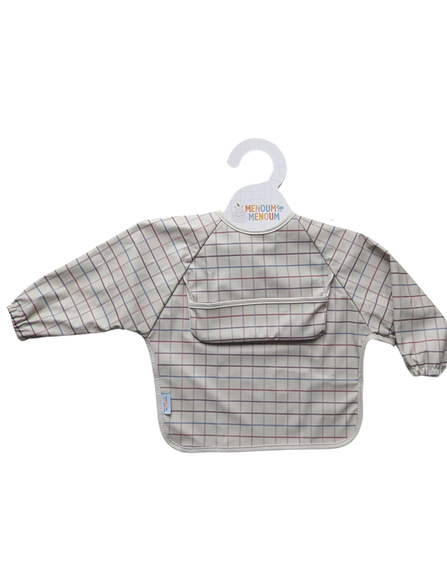 Long sleeves Bib - Taup grid