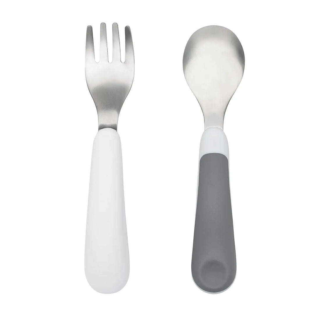 Fork & Spoon Set - Gray