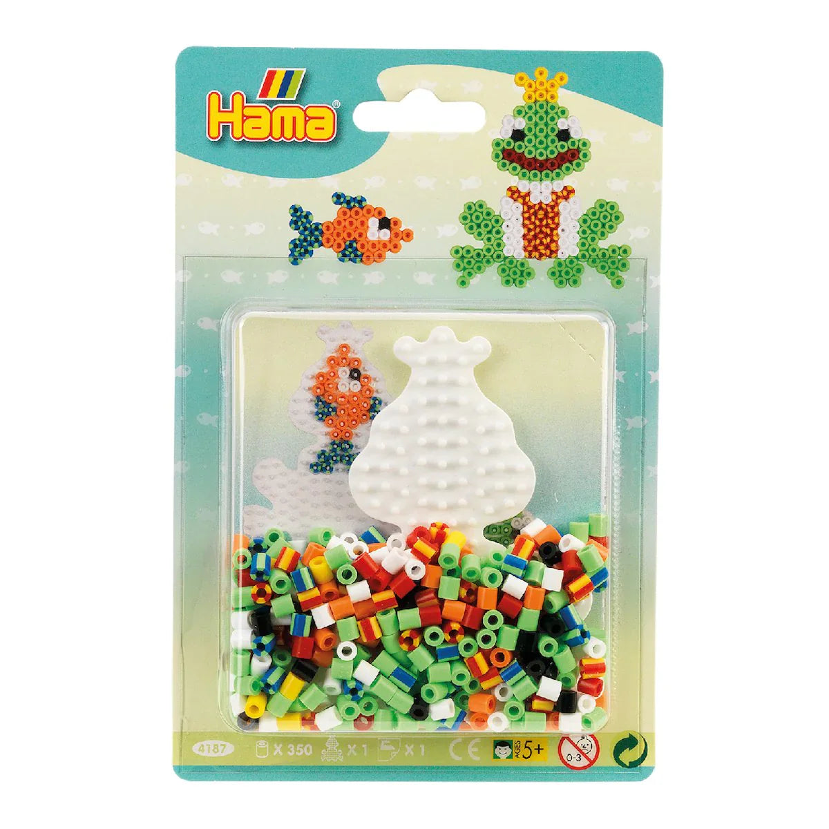 Small Striped Bead Blister
