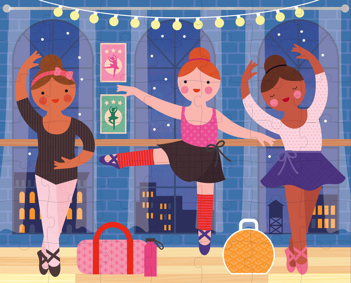 Ballerina Two-sided On-the-Go Puzzle