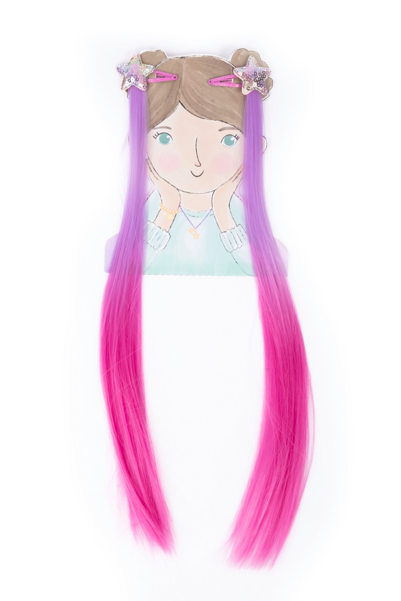 Rodeo Drive Multi Colour Clip In Extensions, 8 pcs