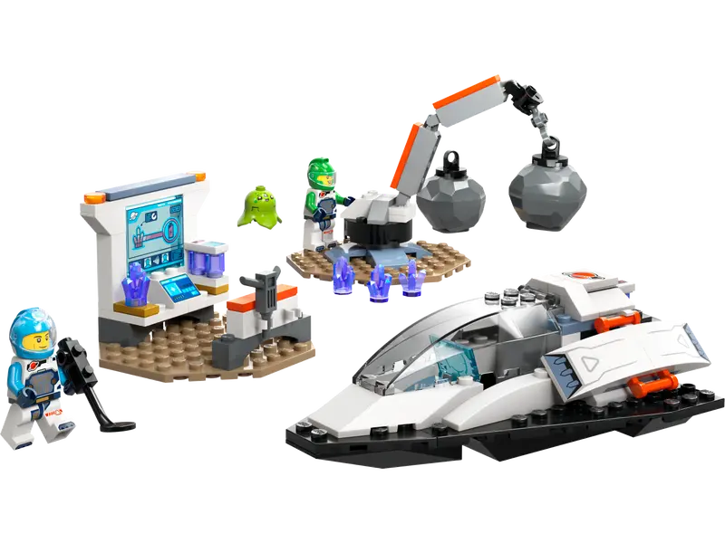 City Spaceship and Asteroid Discovery
