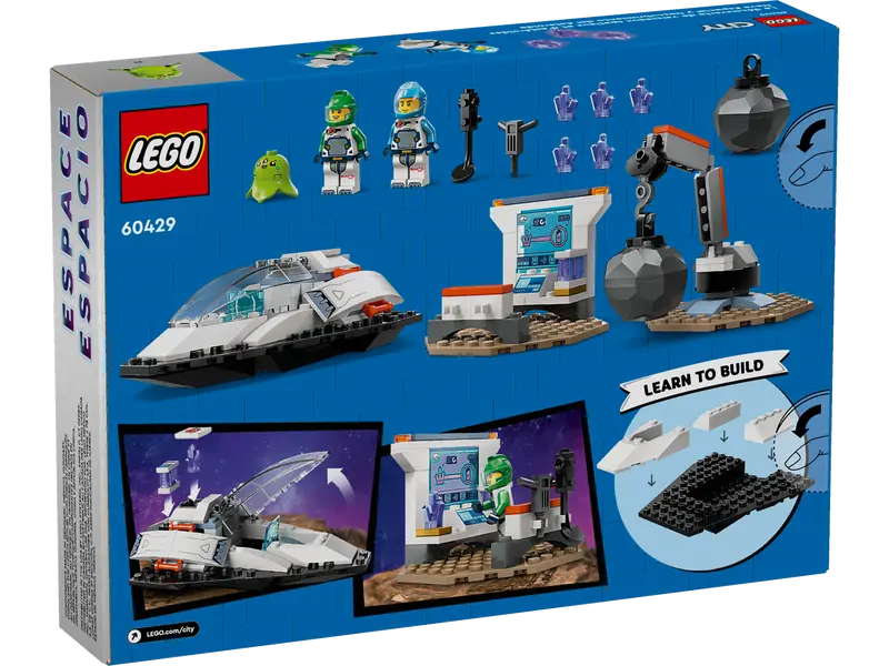 City Spaceship and Asteroid Discovery