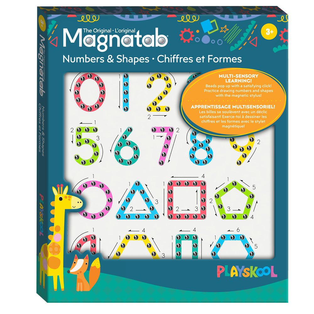 Magnatab Numbers & Shapes by Playskool – 20% Off