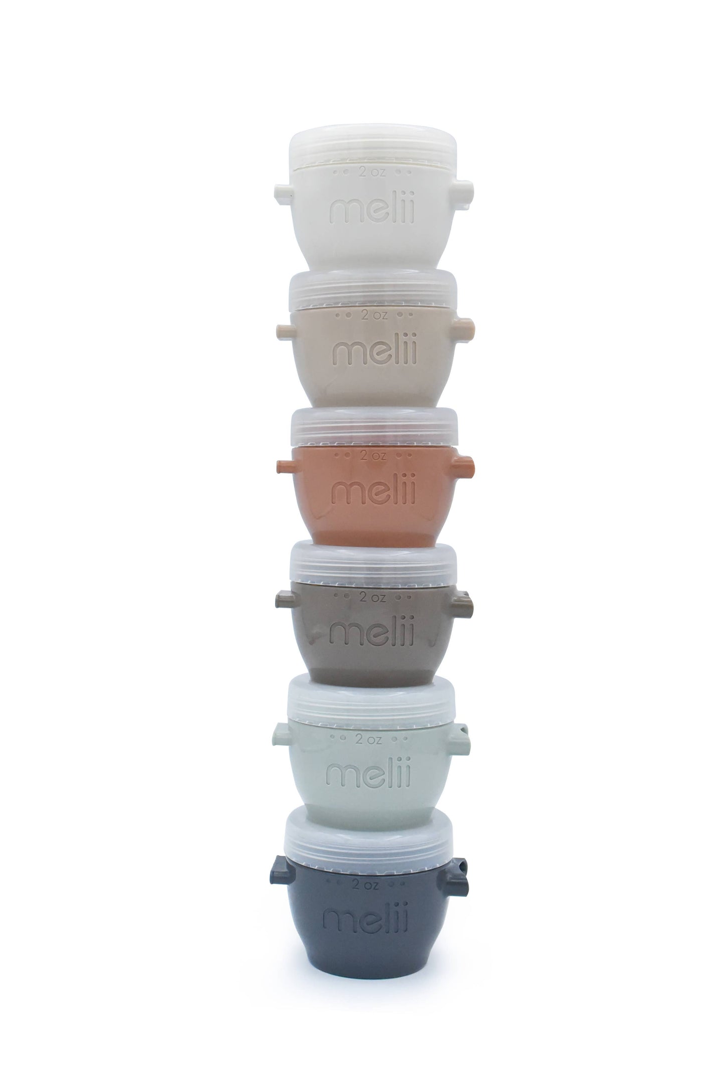 2oz Snap & Go Pods - 6 Freezer & Snack Containers