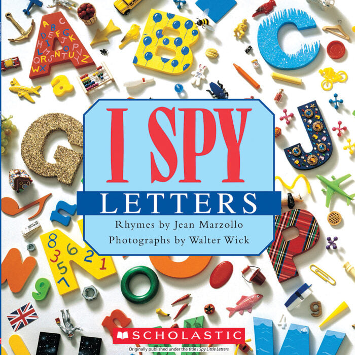 I Spy Letters – ABC Learning Book