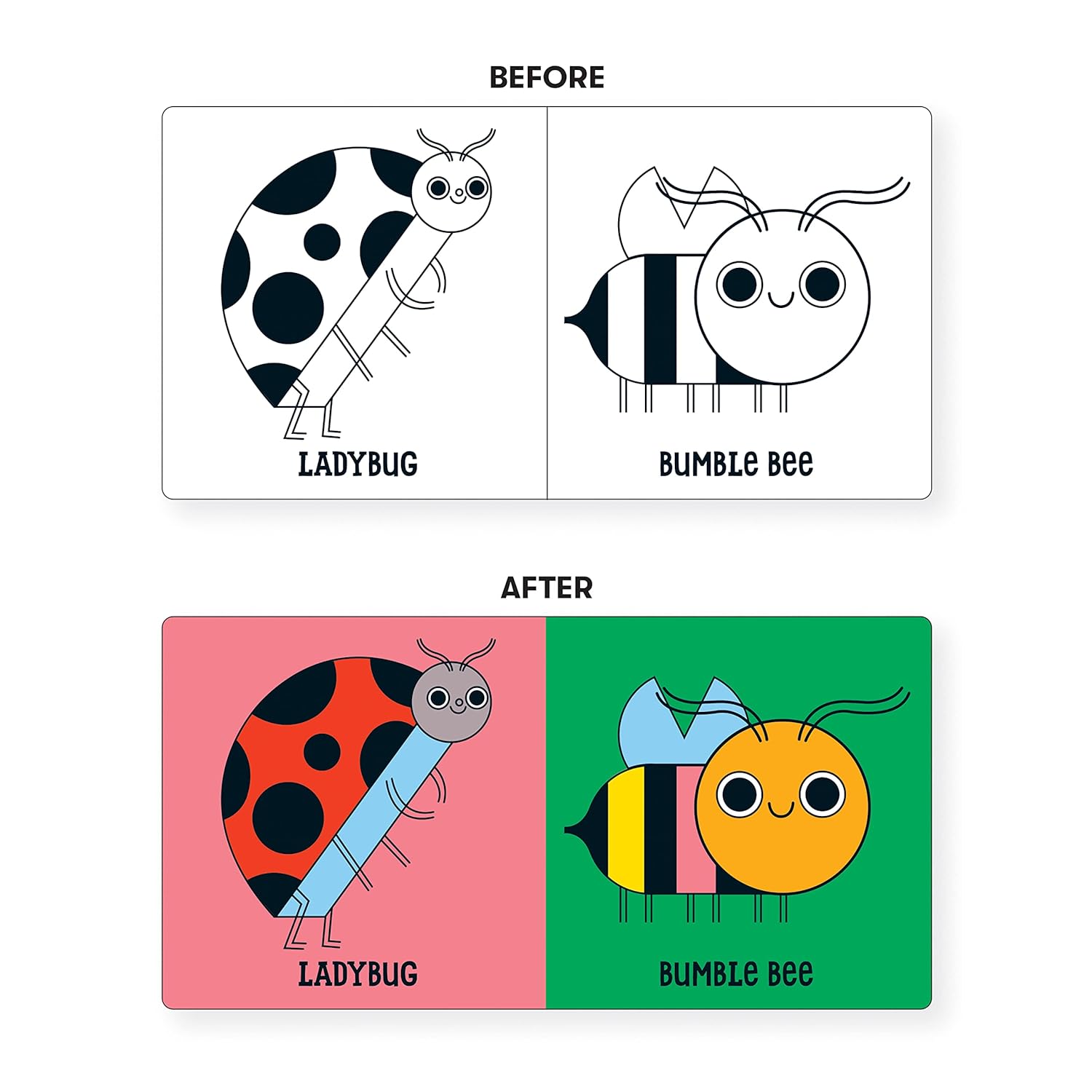 Bug Out! Color Magic Bath Book