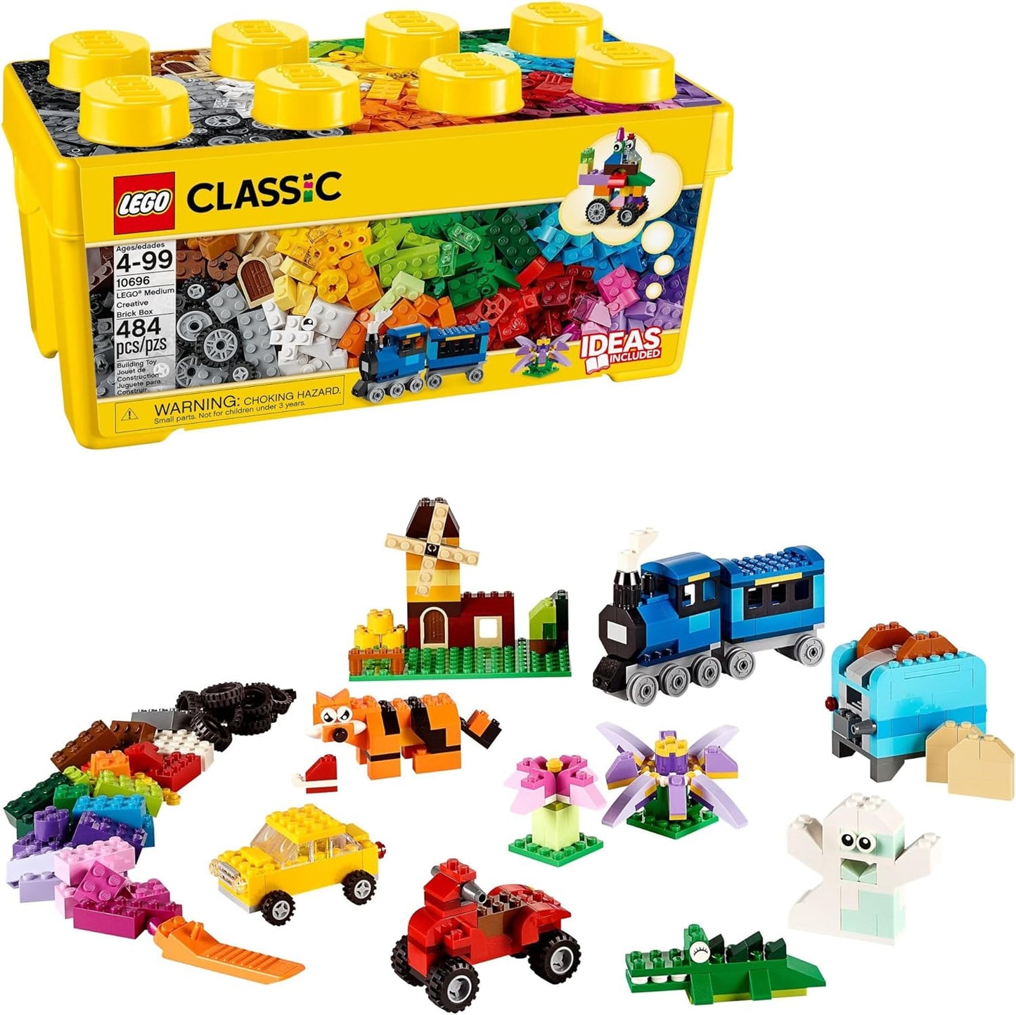 Lego Classic - Lego Medium - Creative Brick Box - 484pcs