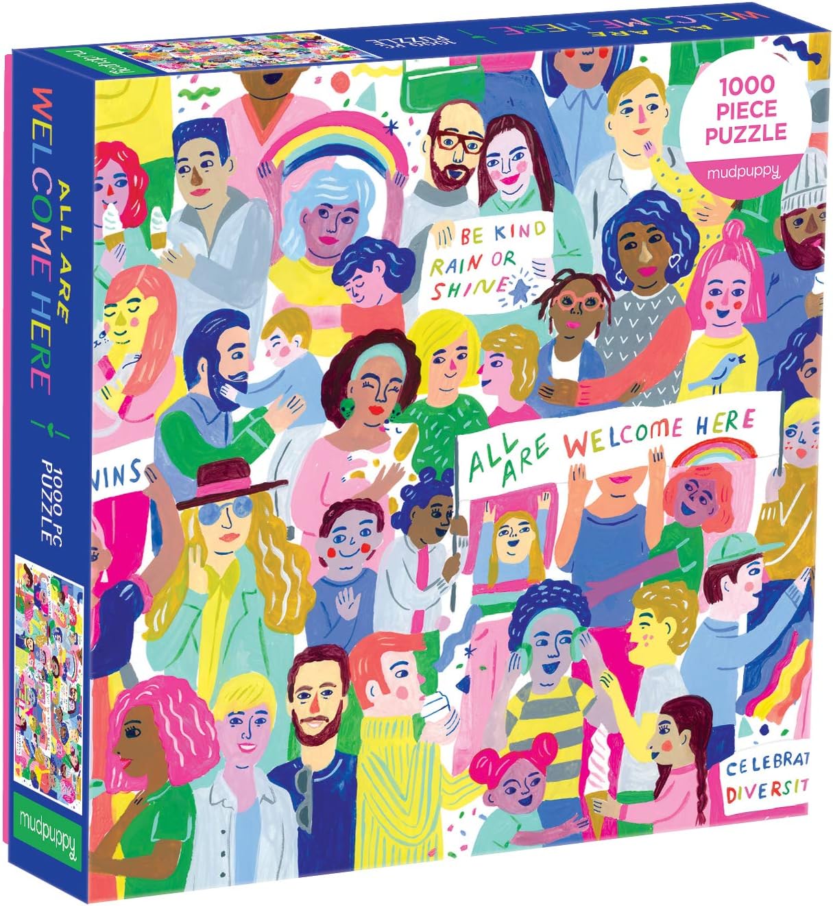 All Are Welcome Here! 1000 Piece Family Puzzle