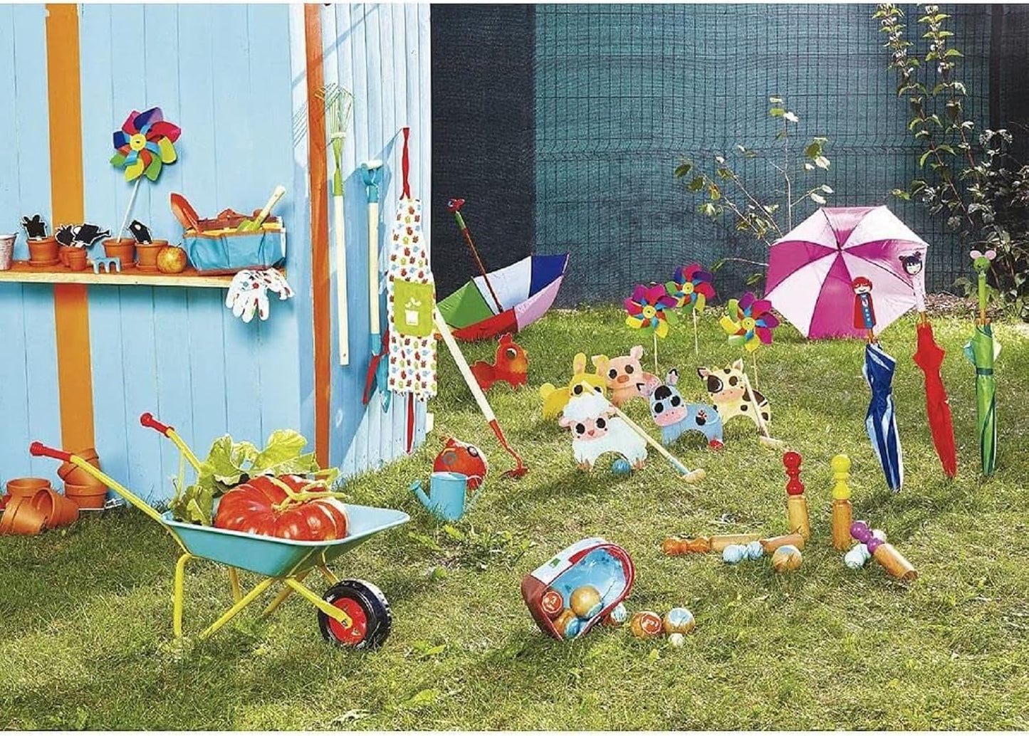 Little Gardener's Wheelbarrow