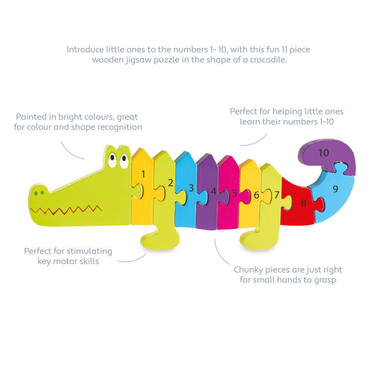 Crocodile Number Puzzle (FSC®)