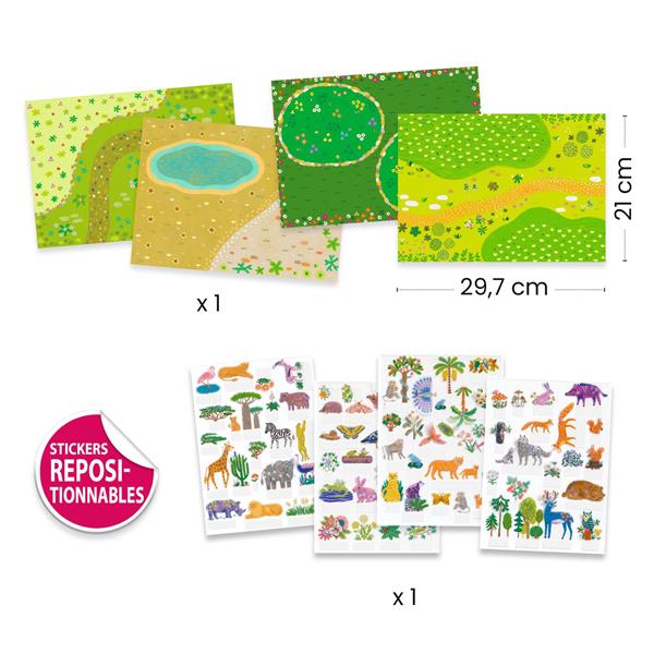 Stickers Lift-Up / Animals