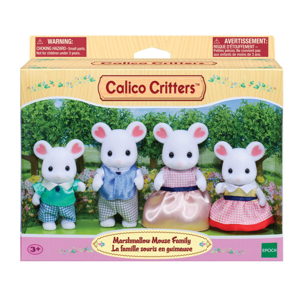 Marshmallow Mouse Family