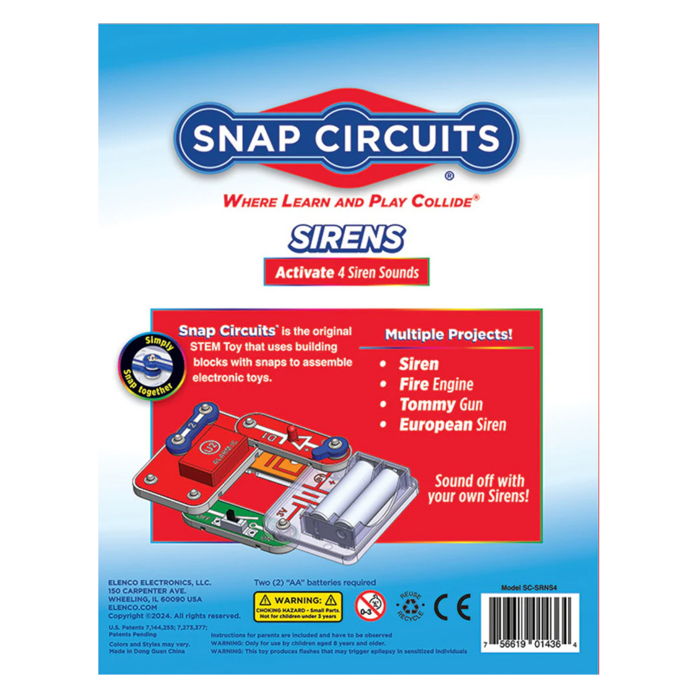 Snap Circuits Sirens