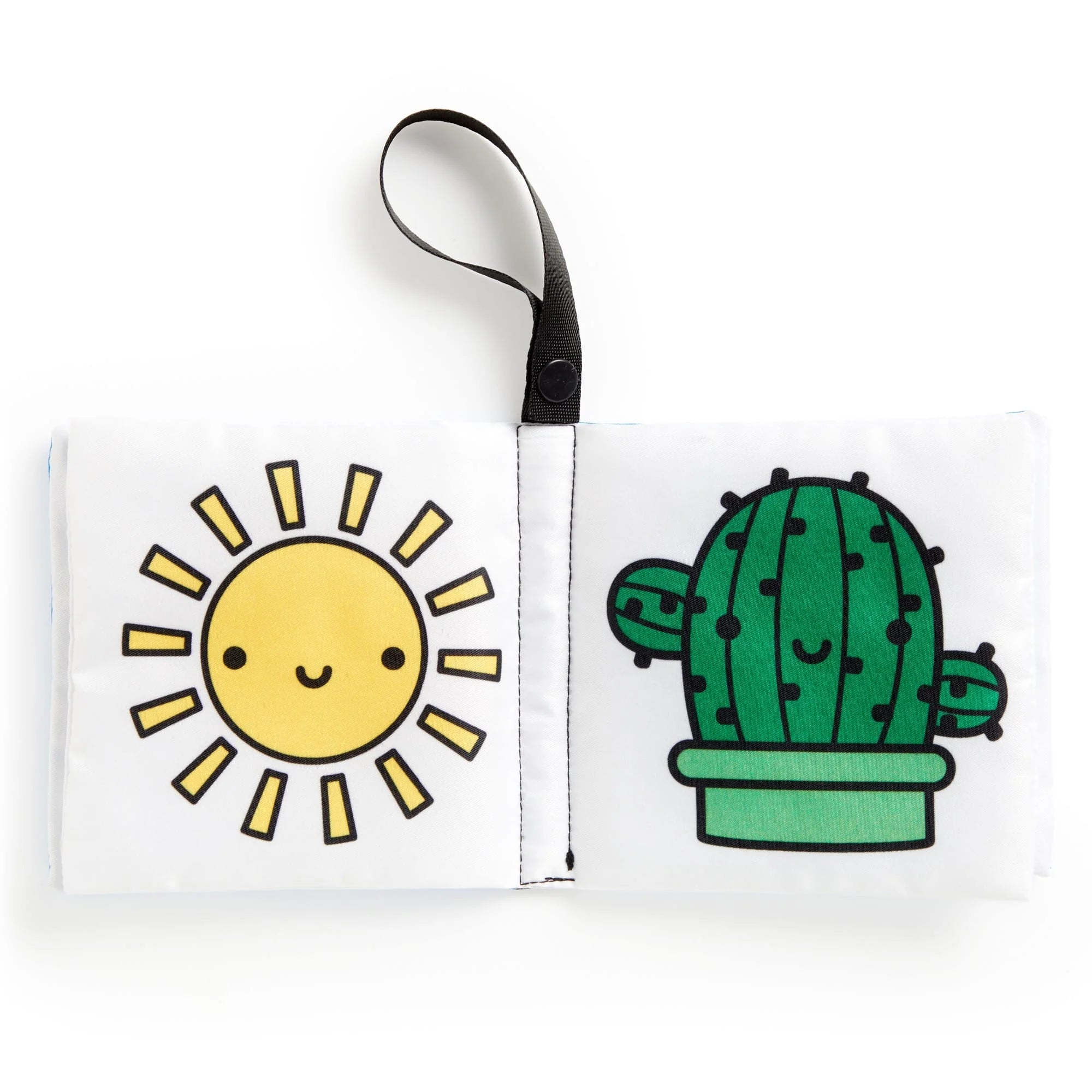 Rainbow World Crinkle Fabric Stroller Book