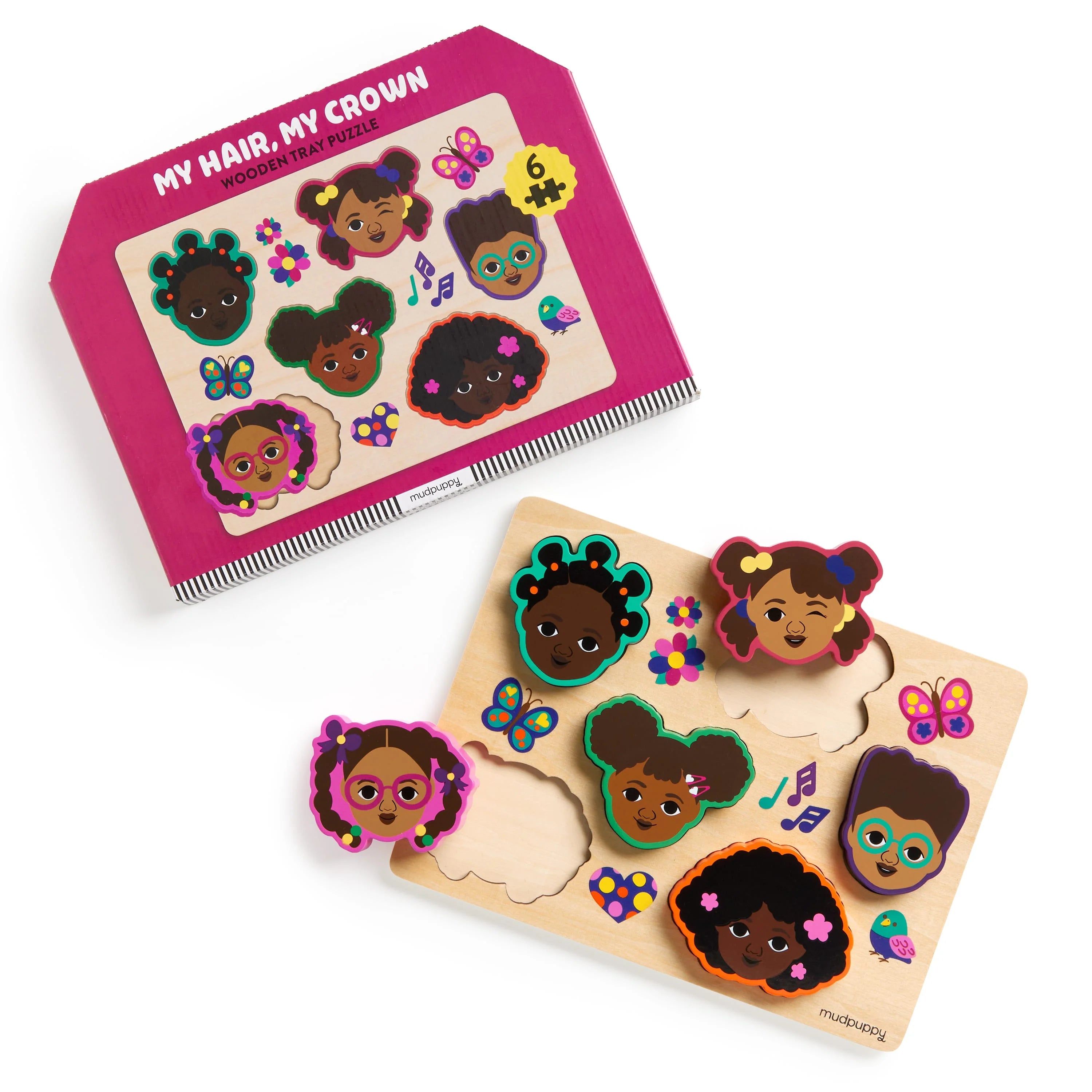 My Hair, My Crown Wooden Tray Puzzle