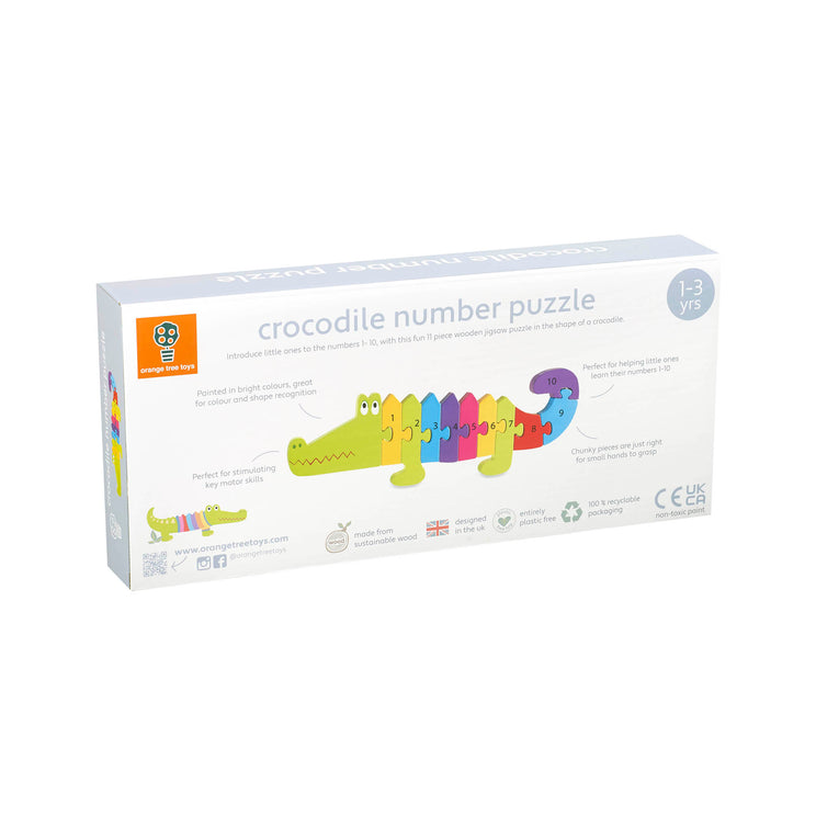Crocodile Number Puzzle (FSC®)