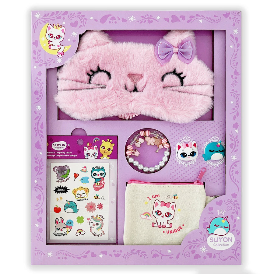 Purple Sleep Mask Gift Set