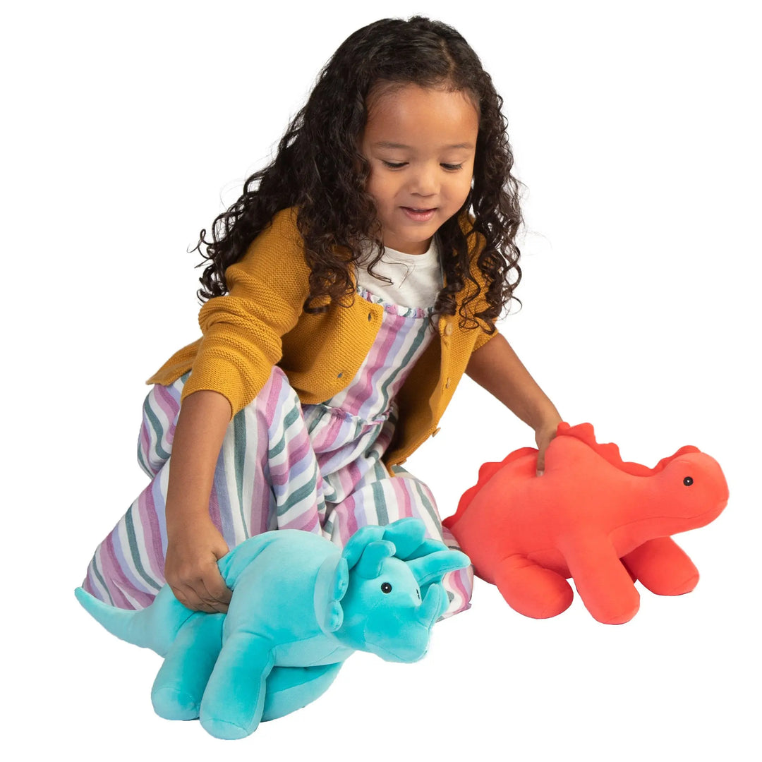 Velveteen Dino Spike (Triceratops) Aqua