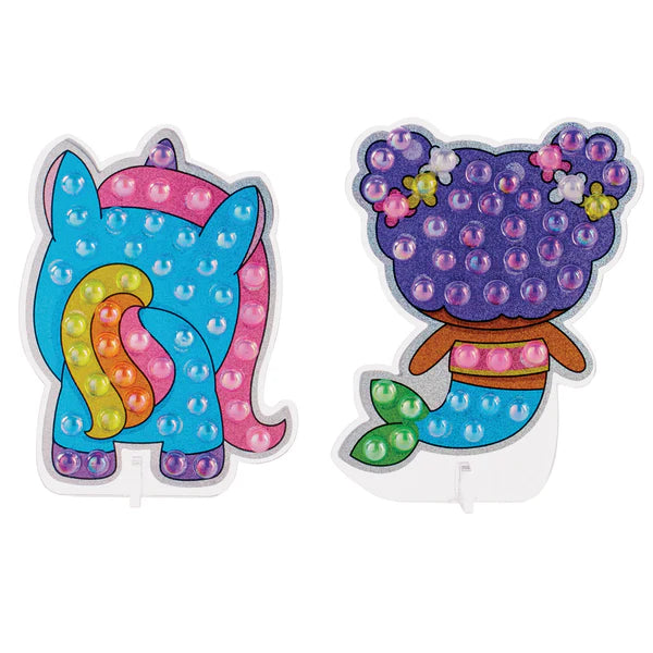 Bubble Gem Backpack Keychains Kit