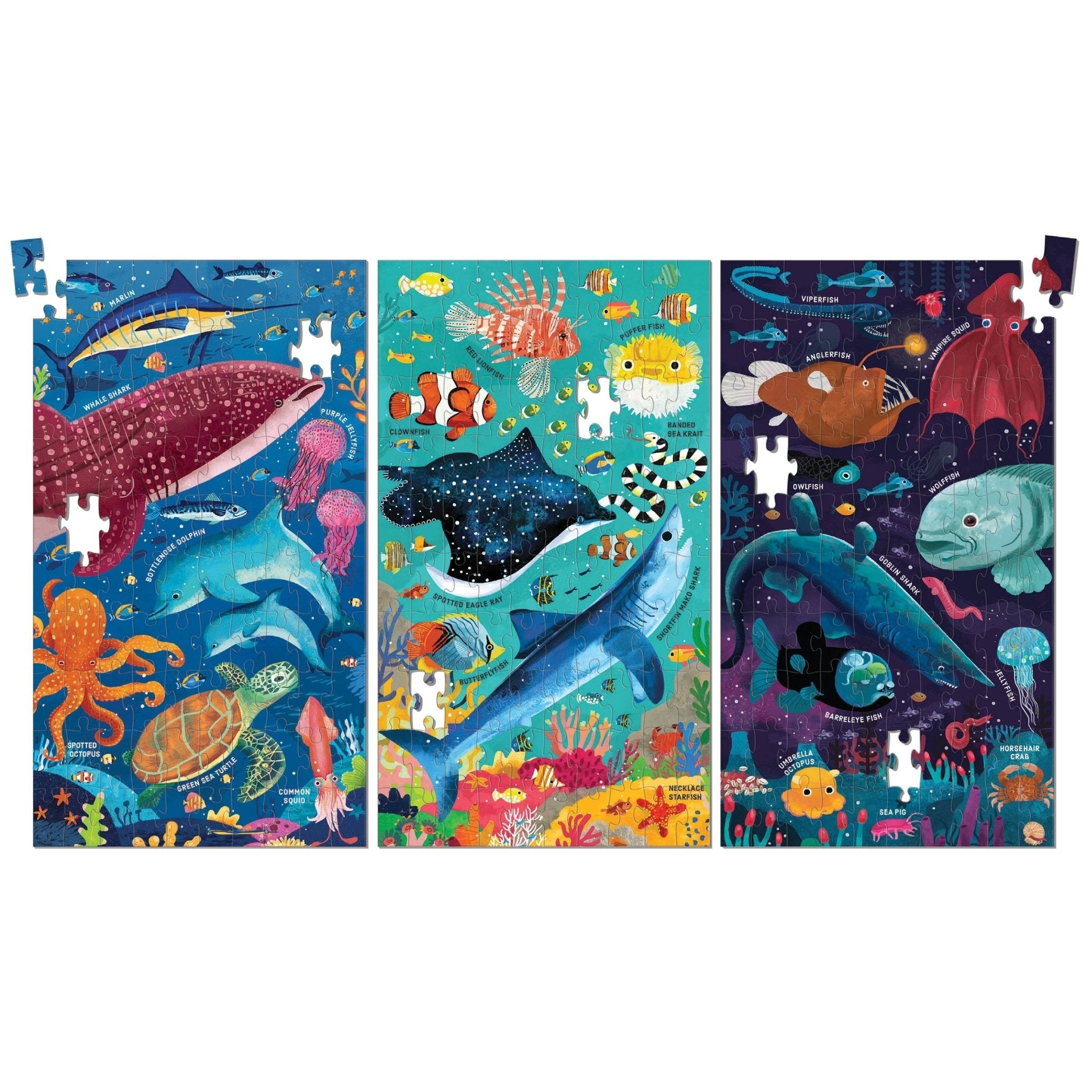 Depths of the Oceans Science Puzzle Set