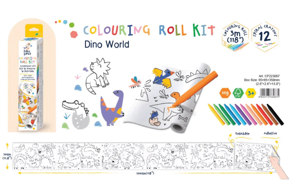Haku Yoka Colouring Roll Kit