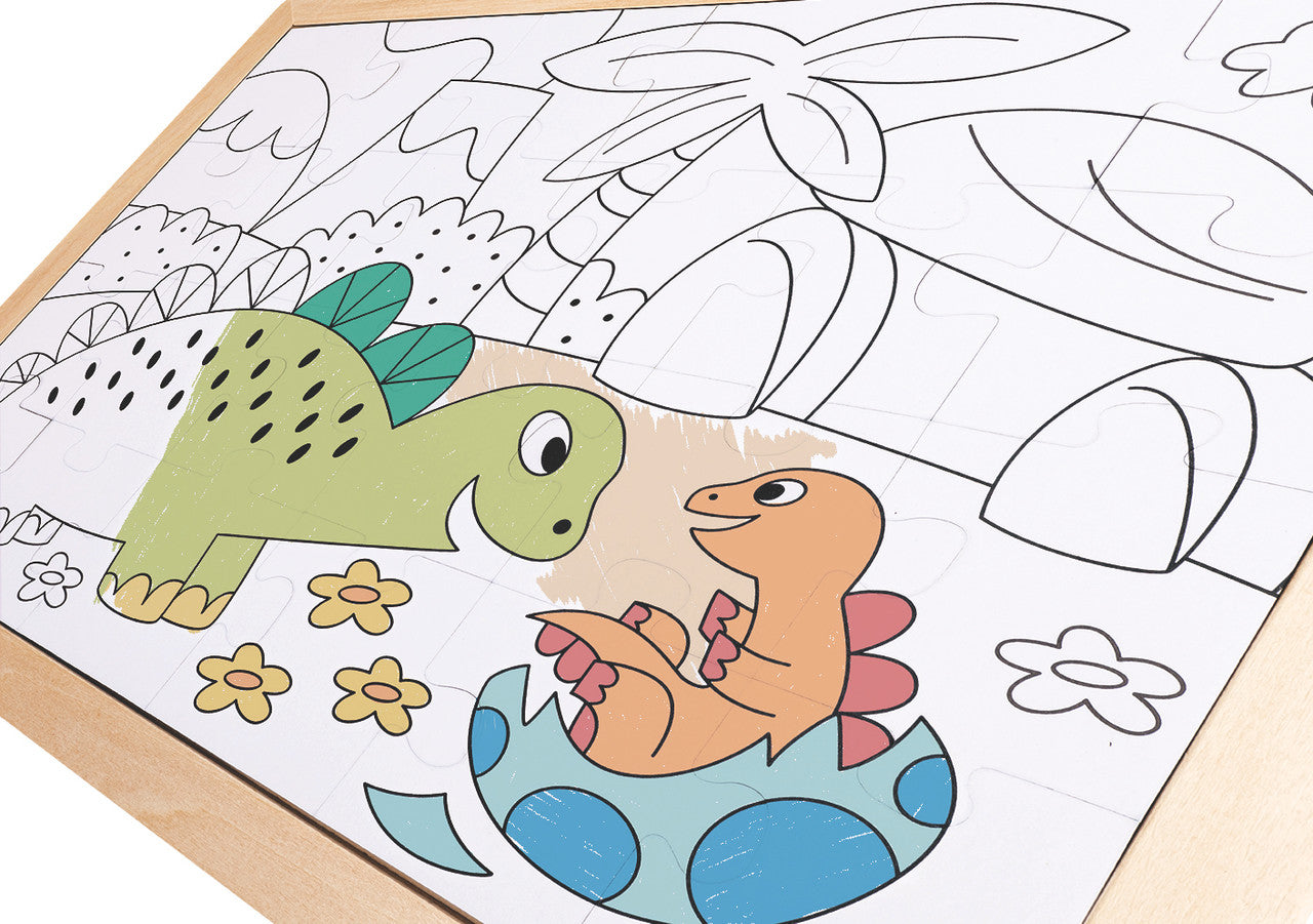 Dino Wooden Puzzle