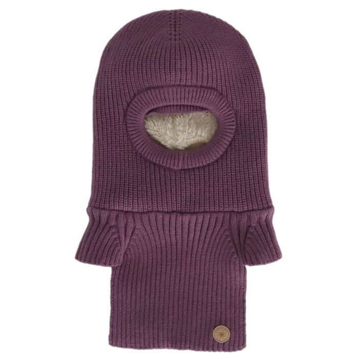 Knit Balaclava Dino Orchid