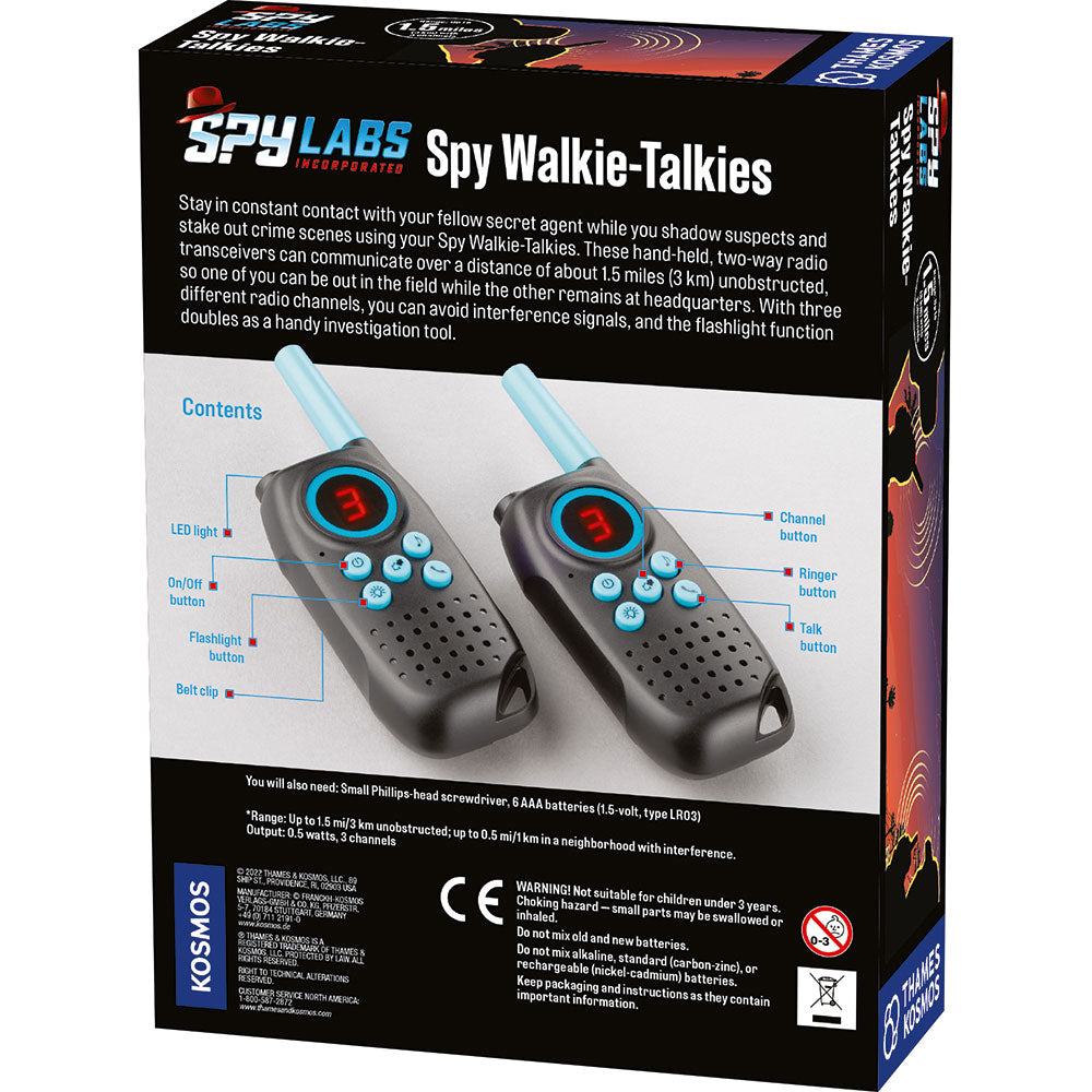 Spy Labs: Spy Walkie-Talkies Thames & Kosmos