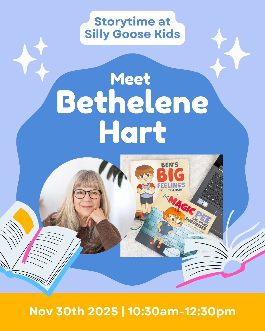 Storytime at Silly Goose Kids with Bethelene Hart