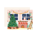 Santa's Helpers - Merry Xmas Card