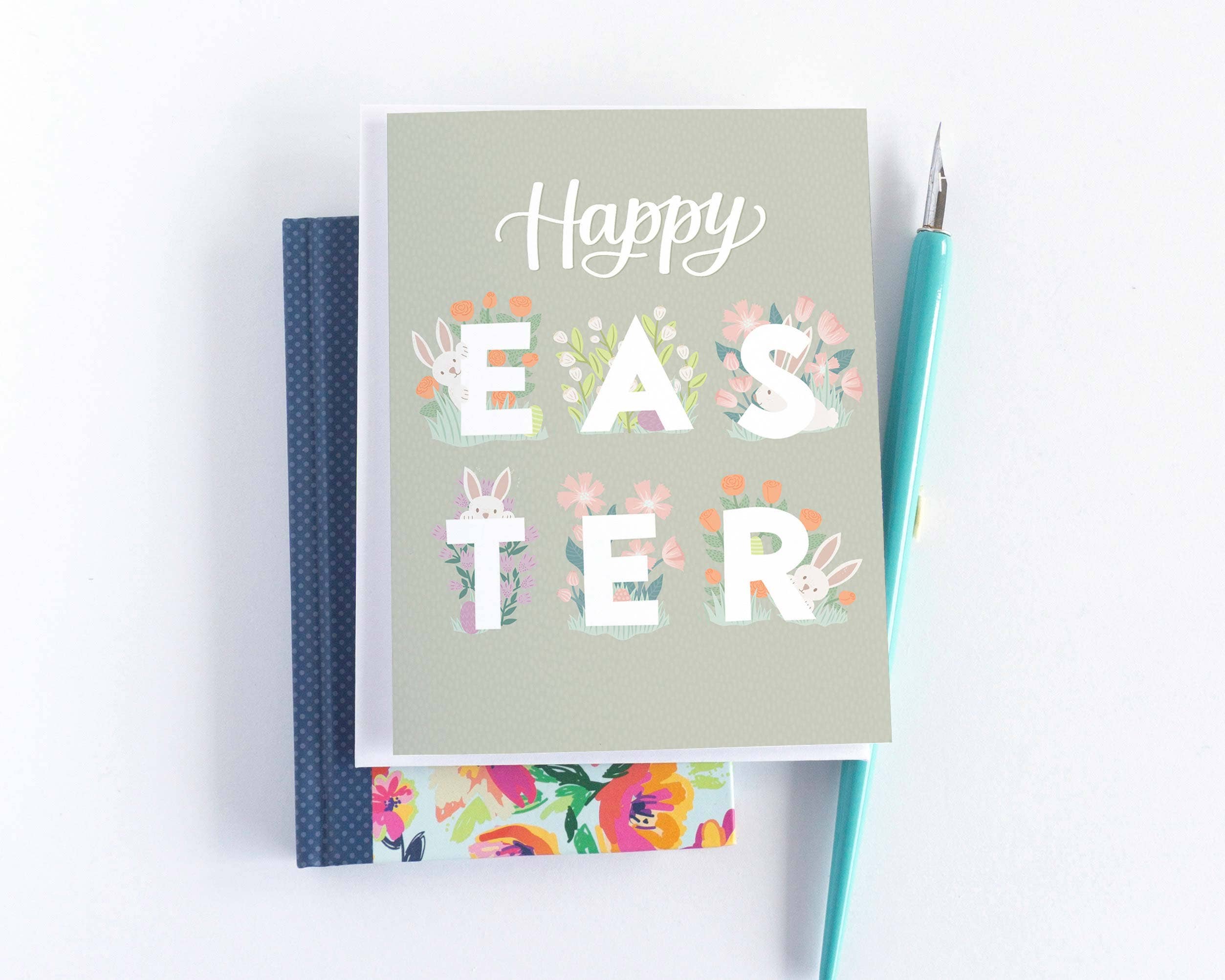 Happy Easter Greeting Card
