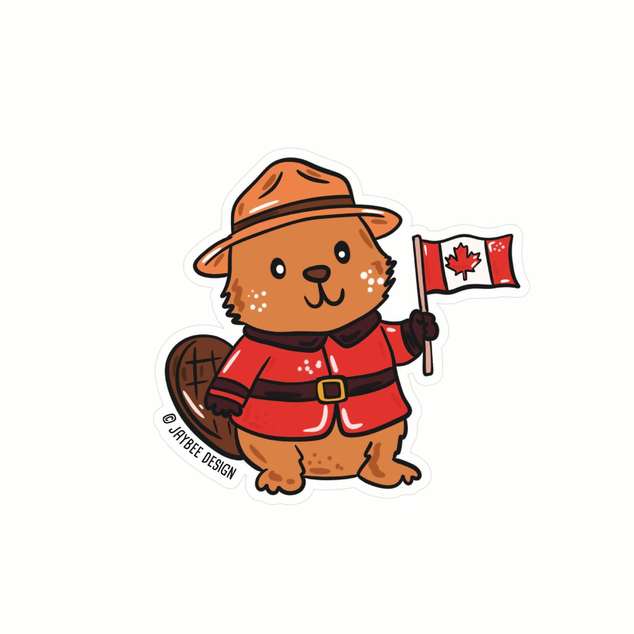 Canadian Mountain Beaver Sticker