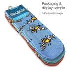 Bears, Cows and Elephants Kids Socks / 3-Pack
