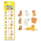 Glossy Various Dog Fun Stickers