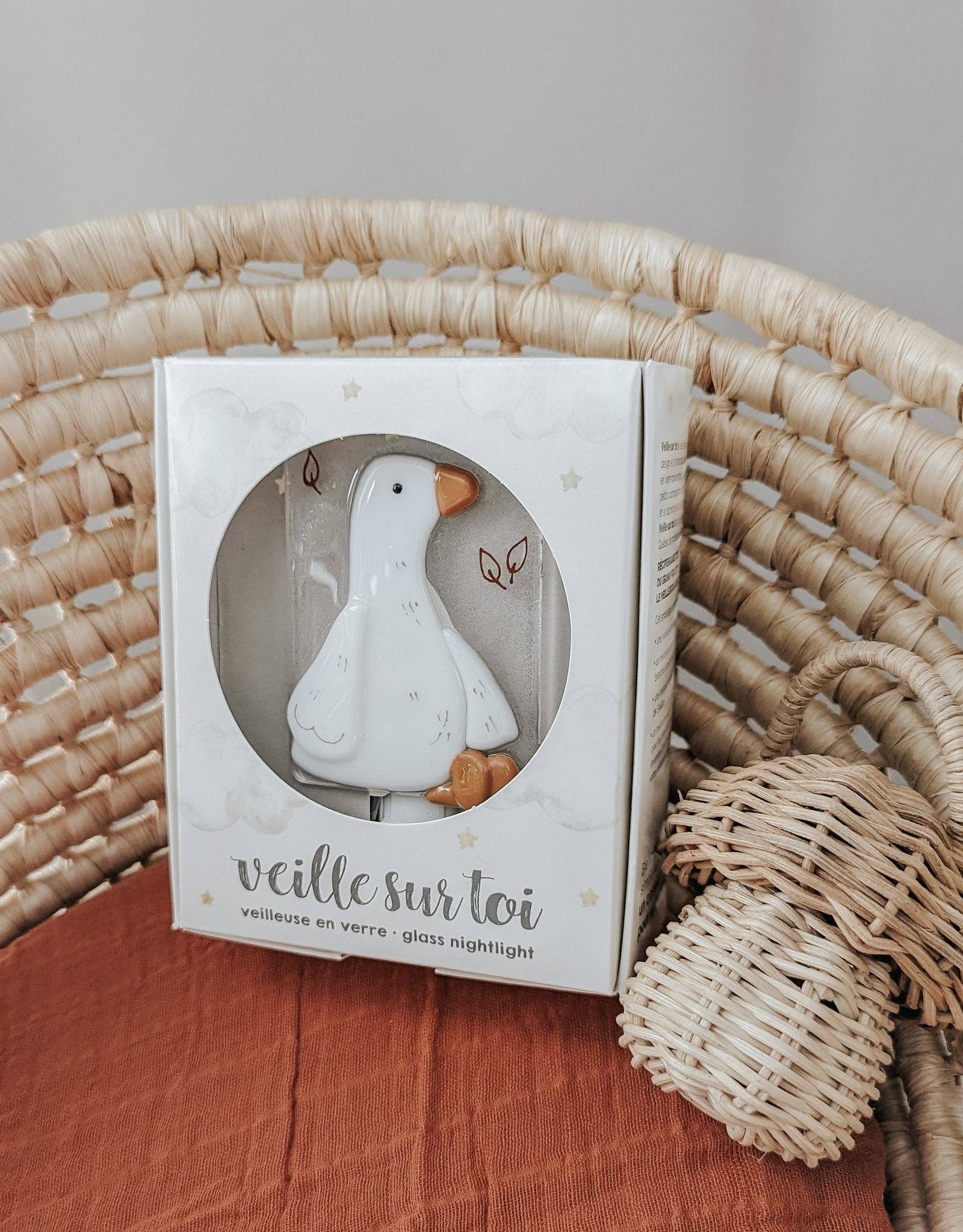 Night Light - White Goose - Odile