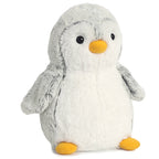 Aurora PomPom Penguin Gray 9 inch plush