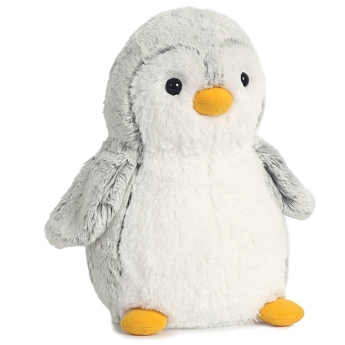 Aurora PomPom Penguin Gray 9 inch plush