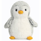 Aurora PomPom Penguin Gray 9 inch plush