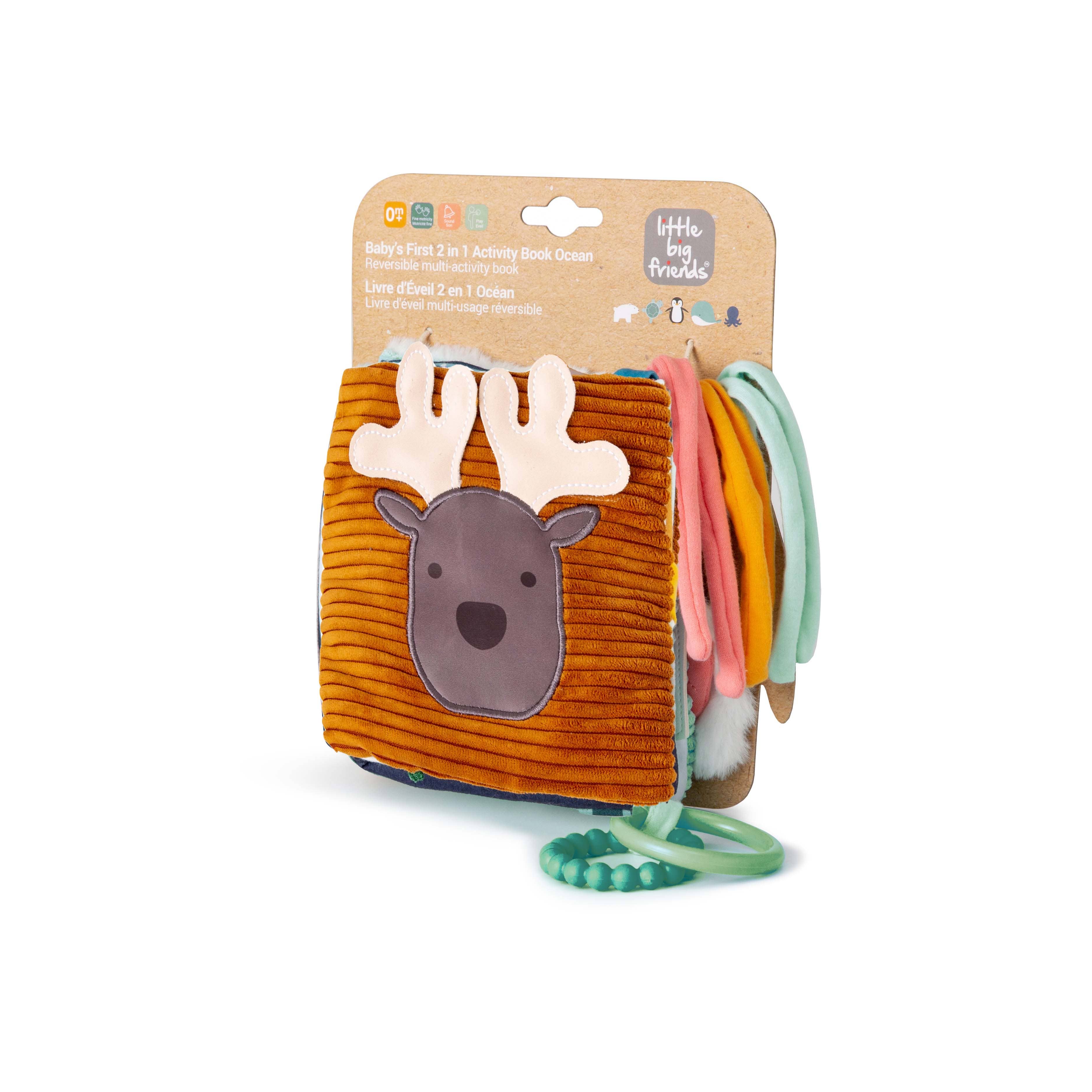 Soft Activity Book 2-in-1 - Forest