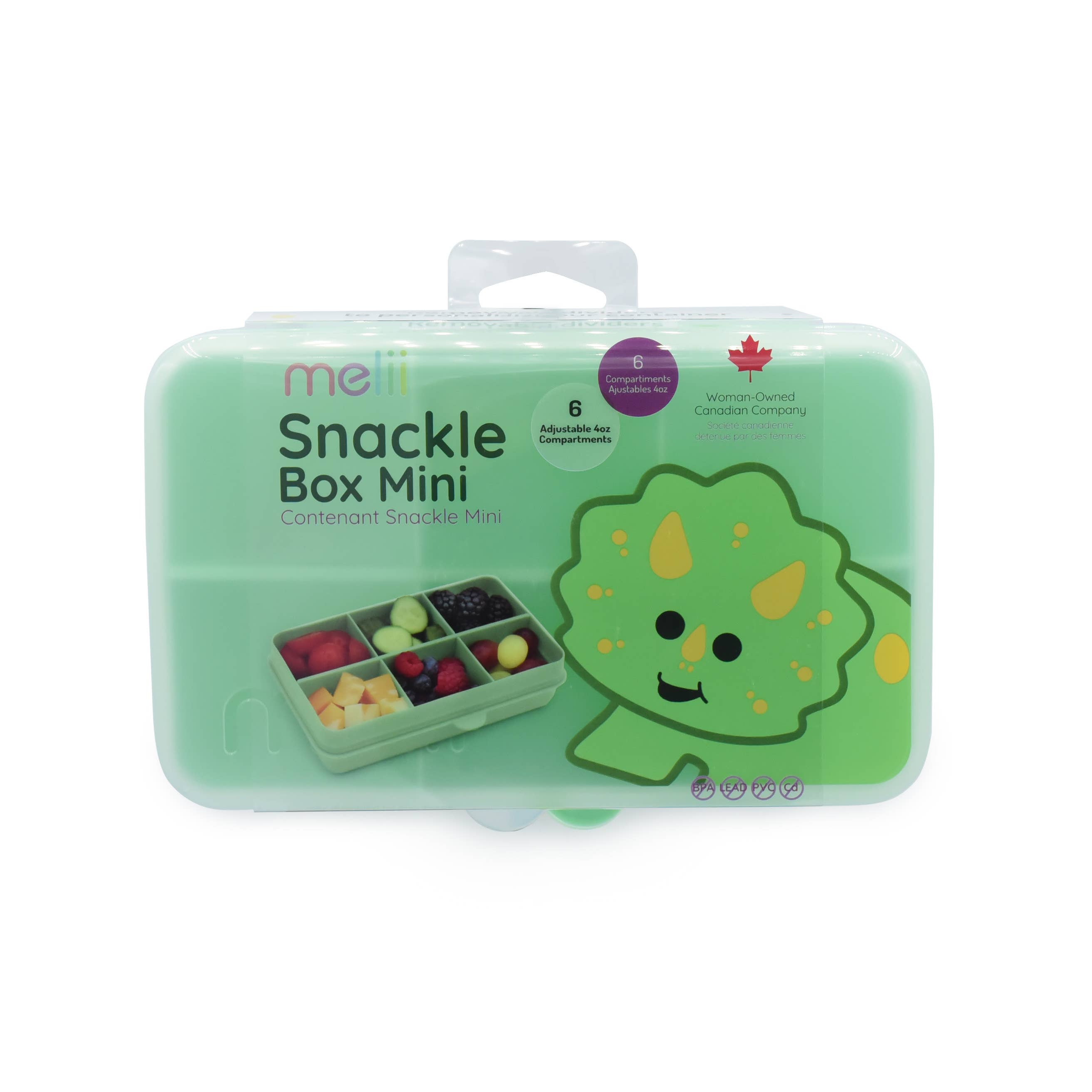 Mini Snackle Box - 6 Compartment