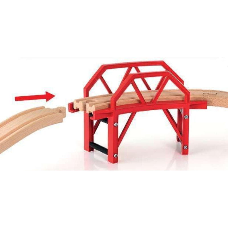 BRIO World Curved Bridge for Kids