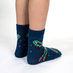 Math, NASA and Rockets Kids Socks