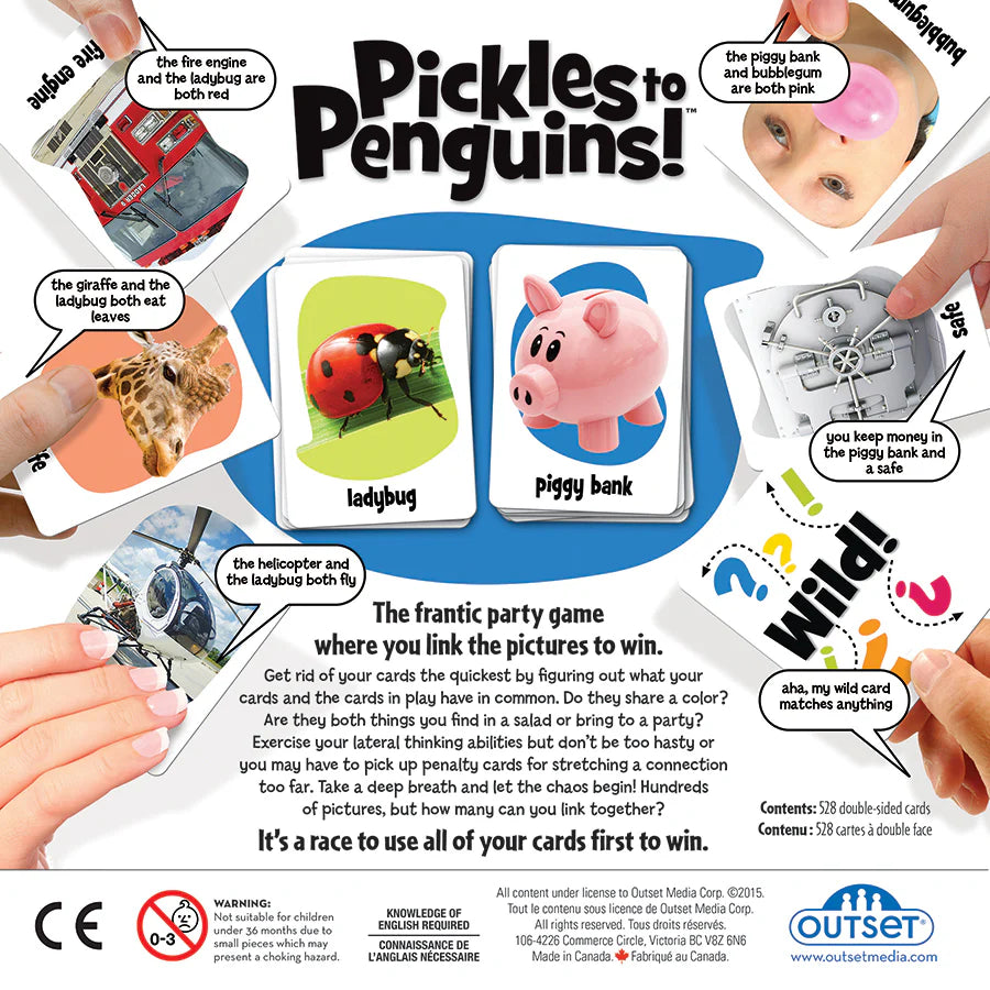 Pickles to Penguins!