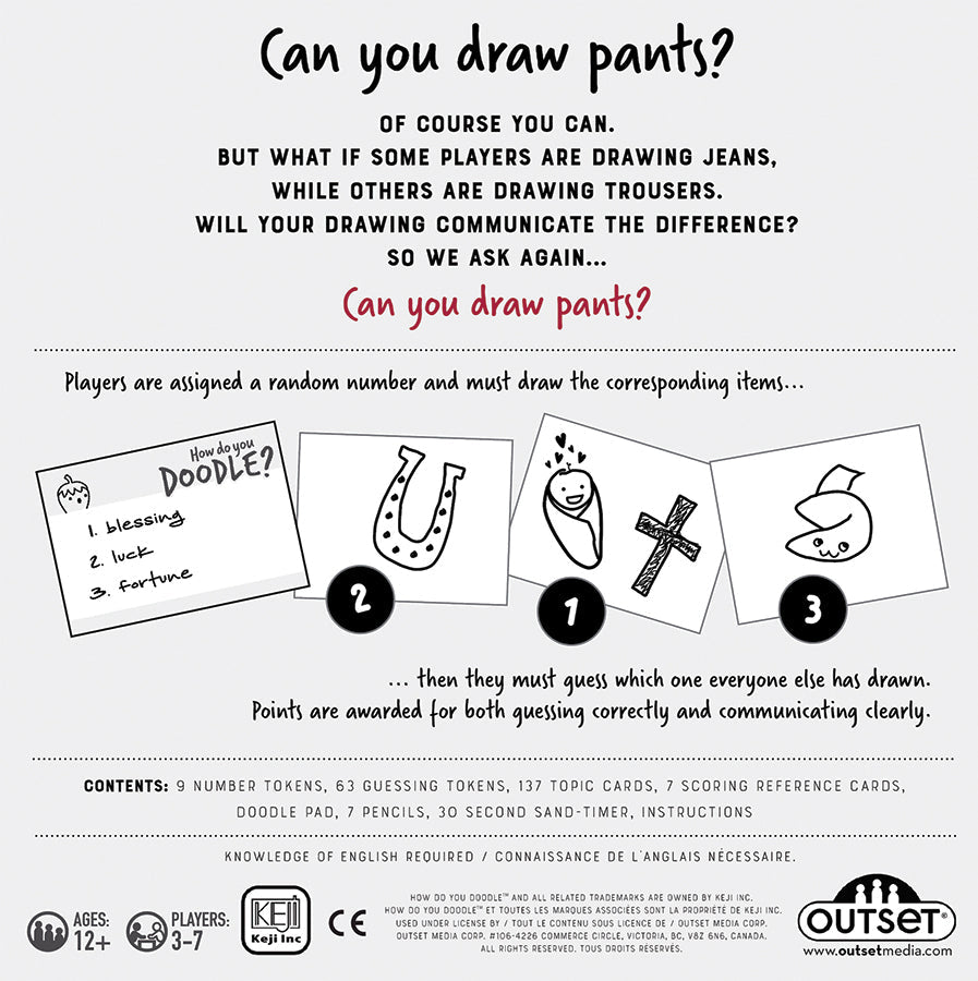 How Do You Doodle? Drawing & Guessing Game